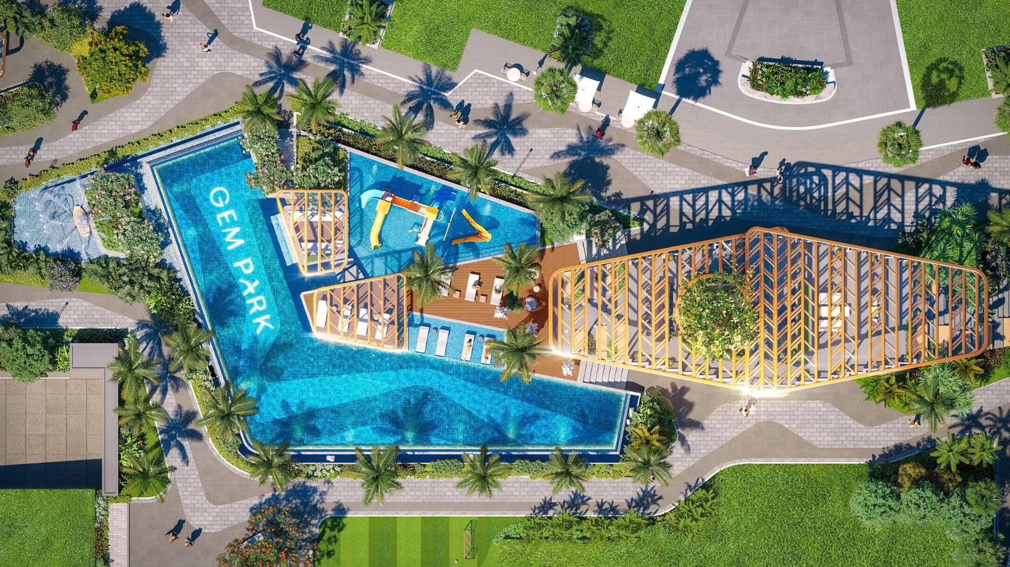 NGƯỜI ĐAM MÊ THỂ THAO TÌM THẤY GÌ TRONG 1,5 HA TIỆN ÍCH CỦA GEM PARK?